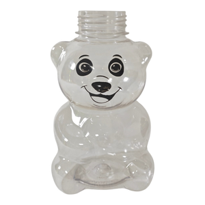 Gobelet à boisson froide en PET de 450 ml / 15 oz en forme d'ours, gobelet jetable en plastique pour café glacé, smoothies et boissons froides - Product Image 5