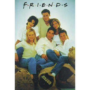 Póster de Estilo Moderno de Friends para Decoración de Pared - Product Image 1