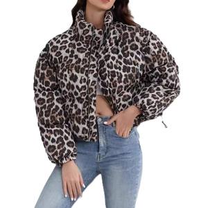 Nouvelle veste élégante en gros pour femmes veste décontractée à col montant veste d'hiver de qualité supérieure imprimée en 3D - Product Image 4