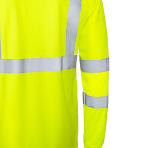 Uniformes de Construcción Personalizados con Logotipo, Transpirables, de Poliéster, Manga Corta, Manga Larga, Alta Visibilidad, Reflectantes, de Seguridad Vial, Unisex - Product Image 4