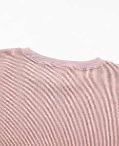 Elegante sudadera de manga larga para mujer, Top acogedor minimalista para un aspecto moderno diario y de oficina - Product Image 5