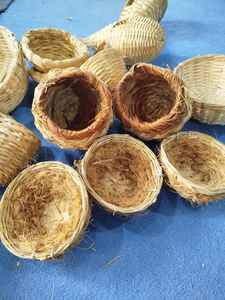 Nouveau Nid d'Oiseau en Paille de Bambou Naturel Fait Main pour Pigeons et Perruches – Maison Chaude Écologique Toutes Saisons – Vente en Gros Fabricant - Product Image 2