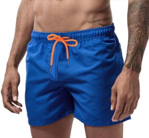 Pantalones cortos atléticos para correr para hombre 100% algodón malla deportiva con patrón de leopardo - Product Image 1