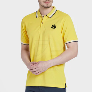 Camisetas de Punto Sólido con Logotipo Personalizado al por Mayor para Hombre, Manga Corta, 100% Algodón, Secado Rápido, Transpirable, Perfectas para Uniformes o Deportes - Product Image 2