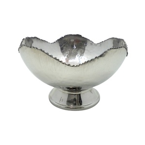 Bols de service de nourriture en argent Royal, bol à salade de fruits, prix bon marché, meilleure qualité, couleur personnalisée mate, vaisselle de mariage - Product Image 1