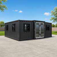 Maison de jardin type Granny Flat - Maison conteneur pliable - Aménagement clé en main avec garantie structurelle d'un an