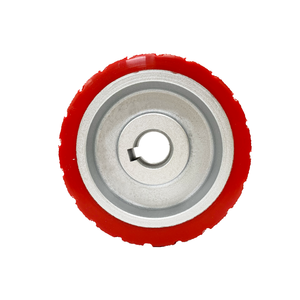 Roue d'entraînement en PU AGV de 5 pouces avec fonction antistatique de bride de moyeu - Product Image 2