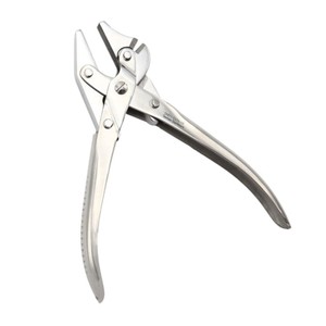 คีมตัดสเตนเลสสตีล-18.5ซม. (7.75นิ้ว) แบบแมนนวลจมูกแบน - Product Image 1