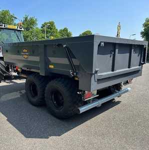 Heavy duty Tipper Dumper <b>Trailer</b> 1000kg Hydraulic Steel Bed Construction <b>Trailer</b> For Sale - Product Image 3