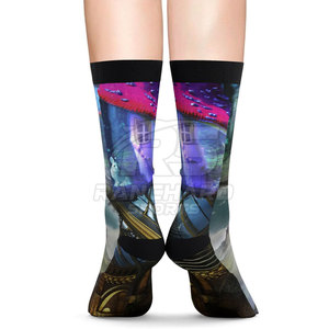 Calcetines de Algodón Suaves para Uso Diario, Calcetines con Dibujos Animados, Divertidos, Suaves, Transpirables, Deportivos, de Secado Rápido - Product Image 2