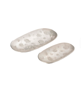 Bandeja ovalada de Metal de diseño moderno en Color dorado para el hogar, utensilios de cocina para Hotel, restaurante, herramientas decorativas para ensaladas - Product Image 4