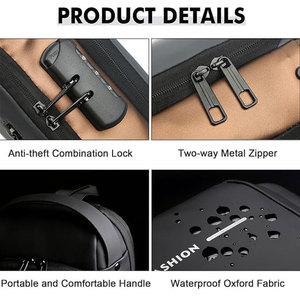 Bolso de Hombro Moderno con Compartimentos Espaciosos y Construcción Ligera para la Comodidad Diaria - Product Image 6