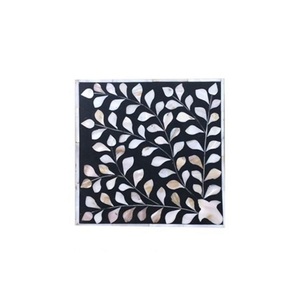 Branded Classic Mother of Pearl Jewelry <b>Box</b> Wood/Bone/Glass/PC Material for Home & Bedroom Storage As a Gift <b>Box</b> <b>Pack</b> in Carton - Product Image 2