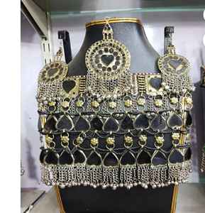 Top Trend Afghan Bridal Jewelry Sets for Ladies Custom Designs Handcrafted Stainless Steel Party Wear Latest <b>Fashion</b> <b>Accessories</b> - Product Image 2