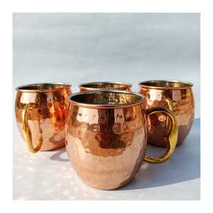 Hot Selling Handicrafts <b>Mugs</b> <b>Coffee</b> <b>Mug</b> Drinking pure Copper Indian Manufacture With Top Quality from msr overseas - Product Image 6