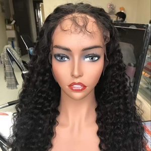 Vente en gros sans colle 13x4 13x6 5x5 360 HD pleine dentelle frontale fermeture perruque indienne Remy vierge cheveux humains doux écologique - Product Image 6