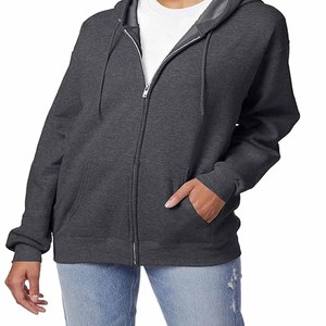 Sweats à capuche pour hommes personnalisés 100% coton Street-wear Sweat à capuche zippé sur la taille Vintage poids lourd lavé à l'acide Hoodies pour homme à capuche - Product Image 3