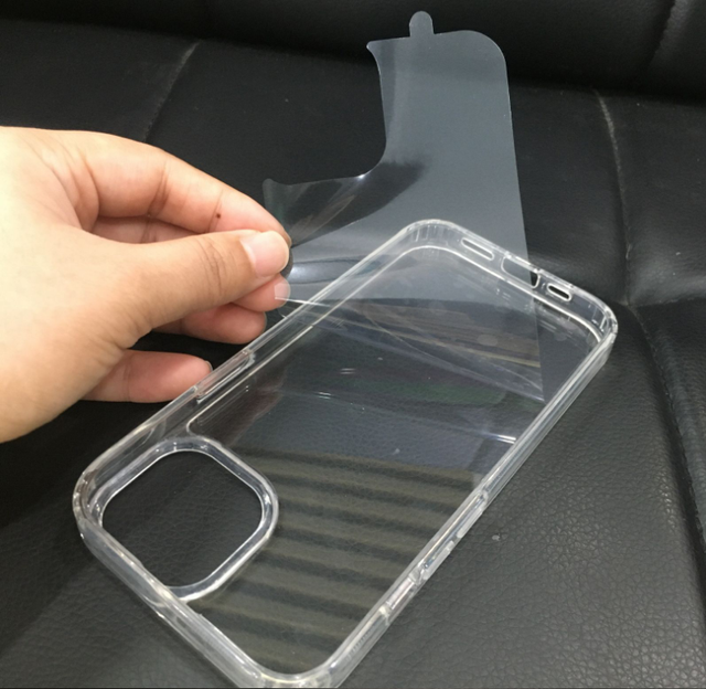 Mobile Phone Case Factory Protective Film Pet Protective Film Transparent Material Low Viscosity No Residual Glue