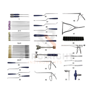Sistema de Fijación Espinal Interna Eléctrica, Juego de Instrumentos para Jaula Espinal Lumbar Interna Posterior, Alta Calidad, Certificado CB - Product Image 1