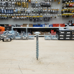 Tornillo Autorroscante para Madera con Cabeza Plana Métrica, Rosca Gruesa, Acero al Carbono/Acero Inoxidable, Recubrimiento de Zinc/Níquel, Tipo Phillips/Pozi - Product Image 1