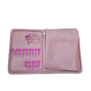 Meilleure couleur unique, conception entièrement personnalisée, ensemble d'outils d'extension de cheveux avec logo personnalisé avec pinces et accessoires d'extension de cheveux - Product Image 3