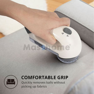 เครื่องโกนผ้าไฟฟ้าแบบปรับได้ ทนทาน ใบมีดสแตนเลส ใช้พอร์ต USB กำจัดขุยผ้า ปลอดภัยสำหรับเสื้อผ้า ผลิตจากพลาสติก ABS - Product Image 6