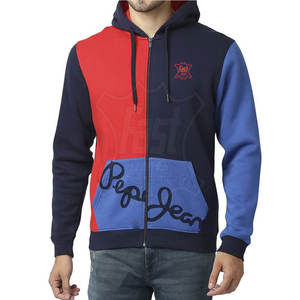 Men Zipper <b>Hoodie</b> Outdoor Use Warm Thick Fleece Custom Print High Quality Men <b>Zip</b> <b>Hoodie</b> With <b>Pockets</b> - Product Image 1