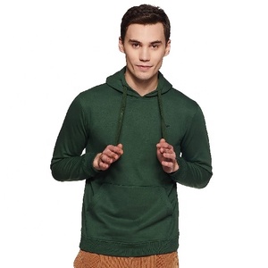 Sweatshirt à capuche en coton personnalisé pour hommes, sweatshirt oversize à la mode, survêtements imprimés de rue, pulls unisexes tendance de base - Product Image 3