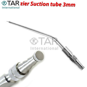 Vente chaude Frazier Tube D'aspiration 3mm En Acier Inoxydable De Haute Qualité Entièrement Réutilisable Chirurgical Dentaire Orthodontique Medic Instruments - Product Image 2