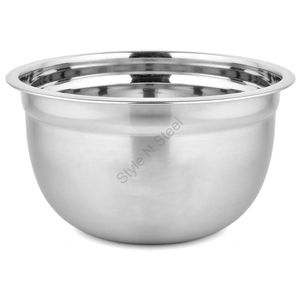 Tazón de mezcla alemán Premium de acero inoxidable a precio de mayorista con un elegante diseño clásico - Product Image 3