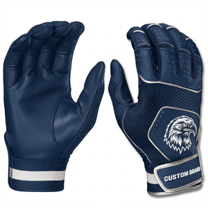 Guantes de Béisbol Ligeros Personalizados al por Mayor, Palma de Cuero, Transpirables, con Diseño Elegante, Guantes de Bateo de Softbol - Product Image 3