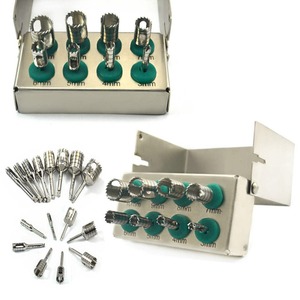 Kit de forets à tréphine de chirurgie buccale de haute qualité Kit de forets à tréphine de chirurgie buccale système de support de fraise pour implant et greffe osseuse - Product Image 5