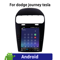 Krando 9.7 "Navigation de voiture de Style Tesla pour Dodge Journey Fiat Freemont 2013 - 2016 Unité principale Android sans fil Apple Carplay 4G