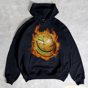 Sudadera de Felpa Francesa Personalizada de Alta Calidad para Hombre, Estilo Oversize con Hombros Caídos, Ropa Urbana con Capucha, Directo de Fábrica, Bordada - Product Image 5
