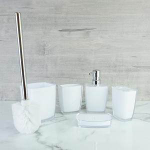 [Holar] Taiwan Made Durable Rectangle Blanc Conteneur De Brosse À Dents En Plastique pour Salle De Bains Hôtel Toilettes - Product Image 6