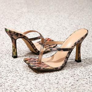 Zapatos de Fiesta para Mujer, Primavera Verano, Nuevas Sandalias de Tacón Alto para Mujer, Color Geométrico, Diseño Moderno, Zapatos Sexys Estilo Jane - Product Image 3