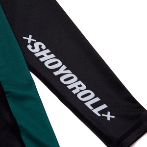 Rashguard MMA à manches longues respirant et durable imprimé de logo personnalisé chemise de compression en polyester/nylon avec logo vierge à l'avant - Product Image 3