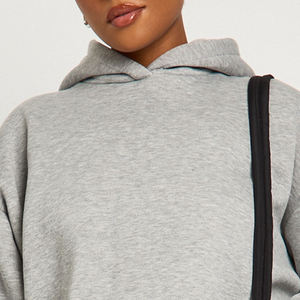 Sudadera con Capucha de Color Sólido para Mujer, para Pedidos al por Mayor, con Servicio OEM, Diseño y Costura de Alta Calidad a Precio de Fábrica - Product Image 2