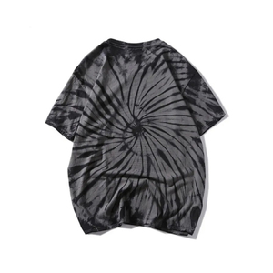 Camiseta Casual Holgada con Estampado Tie-Dye para Hombre, Cuello Redondo y Manga Corta, Última Colección Verano 2026, en Oferta - Product Image 3