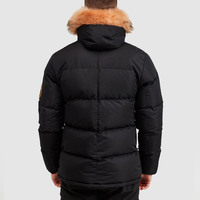 Parka d'hiver pour homme en gros Canada, grande taille 6XL, col montant long, capuche réversible, imperméable, style urbain avec logo
