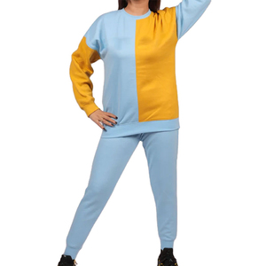 Custom Logo Sportswear Sweat Suit Workout Fitness <b>Fleece</b> Plus Size Sweat Suit and Sweatpants <b>Jogger</b> Sets Sweat Suit for <b>Women</b> - Product Image 1