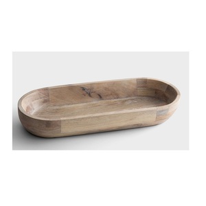 Vente en gros de bol en bois d'acacia pour salade et fruits Bol à mélanger fait à la main pour hôtel et restaurant Bol à pâte de boulangerie pour fête - Product Image 5