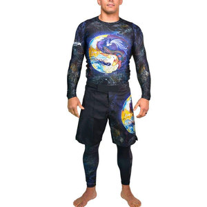 Short MMA personnalisé de haute qualité Micro tissu imprimé par sublimation prix d'usine pour votre propre conception vêtements d'arts martiaux - Product Image 3