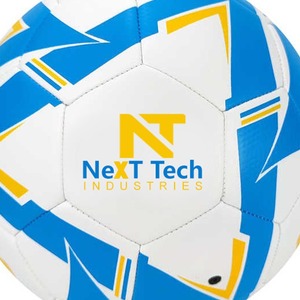 Next Tech Nouveau style Technologie hybride de football Ballon de match professionnel Matériau de texture en TPU Conception personnalisée et logo personnalisé - Product Image 3