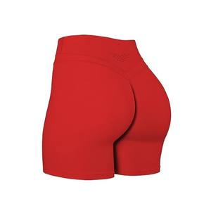 High quality Breathable Quick Dry High <b>Elastic</b> Sports Shorts Low Waist Short Gym Fitness Leggings Seamless Yoga Shorts Women - Product Image 4