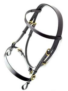 Classique dans la main bride fabricants vendant en cuir véritable cheval bride en gros conception personnalisée de haute qualité en cuir véritable - Product Image 4