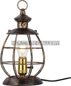 Vela de hierro colgante portátil de Navidad, candelabro blanco con tarro de Metal redondeado para decoración de jardín - Product Image 1