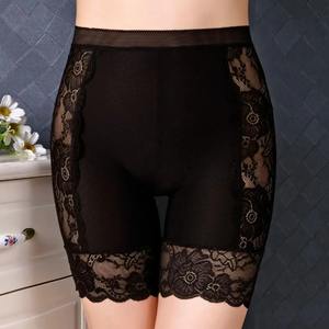 Plus Size Safety Short Pants <b>Women</b> Seamless Under Skirt <b>Boxers</b> For <b>Women</b> Sexy Lace Anti Chafing Panties Underwear - Product Image 6