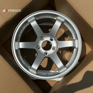 ล้อ <span class=keywords><strong>Volk</strong></span> Racing <span class=keywords><strong>TE37</strong></span> SL สีเงินไดมอนด์ ขนาด 17 18 <span class=keywords><strong>19</strong></span> นิ้ว ผลิตจากวัสดุ 6061-T6 แบบฟอร์จเต็มวง - Product Image 3