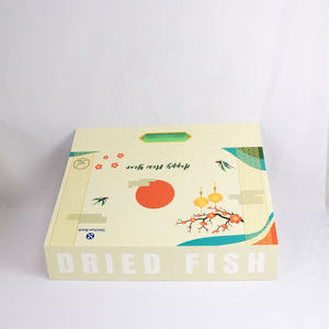 Caja de embalaje de pescado seco rígida personalizada, cartón reciclable Couche para exportación al por mayor y al por menor de Vietnam - Product Image 3